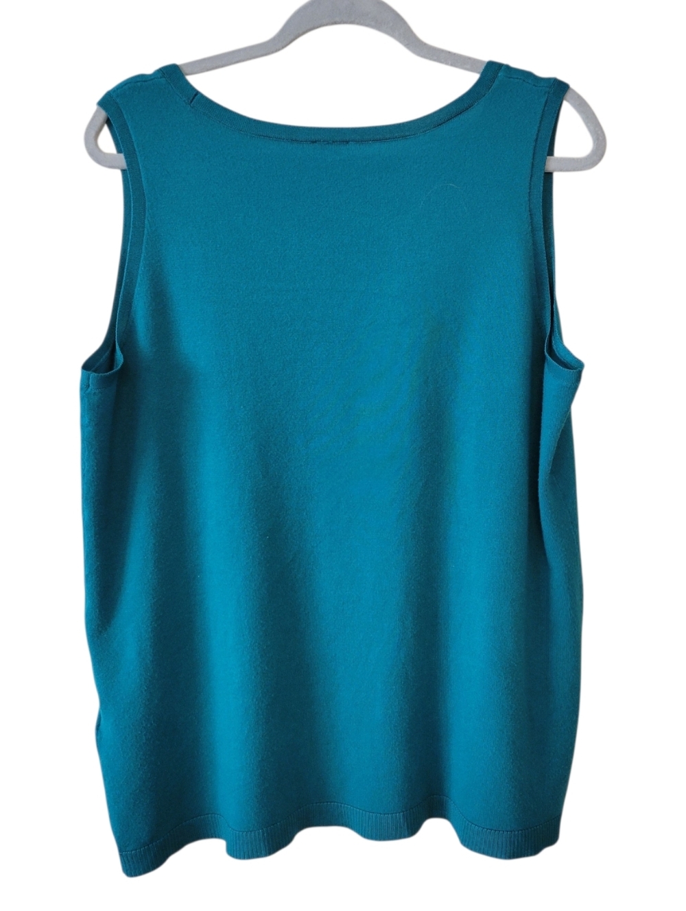 Chicos Jade Green Sleeveless Knit Top Size 3 - Picture 2 of 3